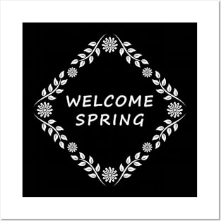 Welcome spring Posters and Art